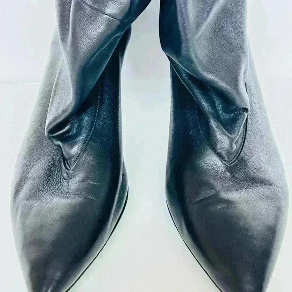 3.1 Phillip Lim Pointed Toe Slouch Drawstring Pull Ankle Booties - Picture 3 of 11